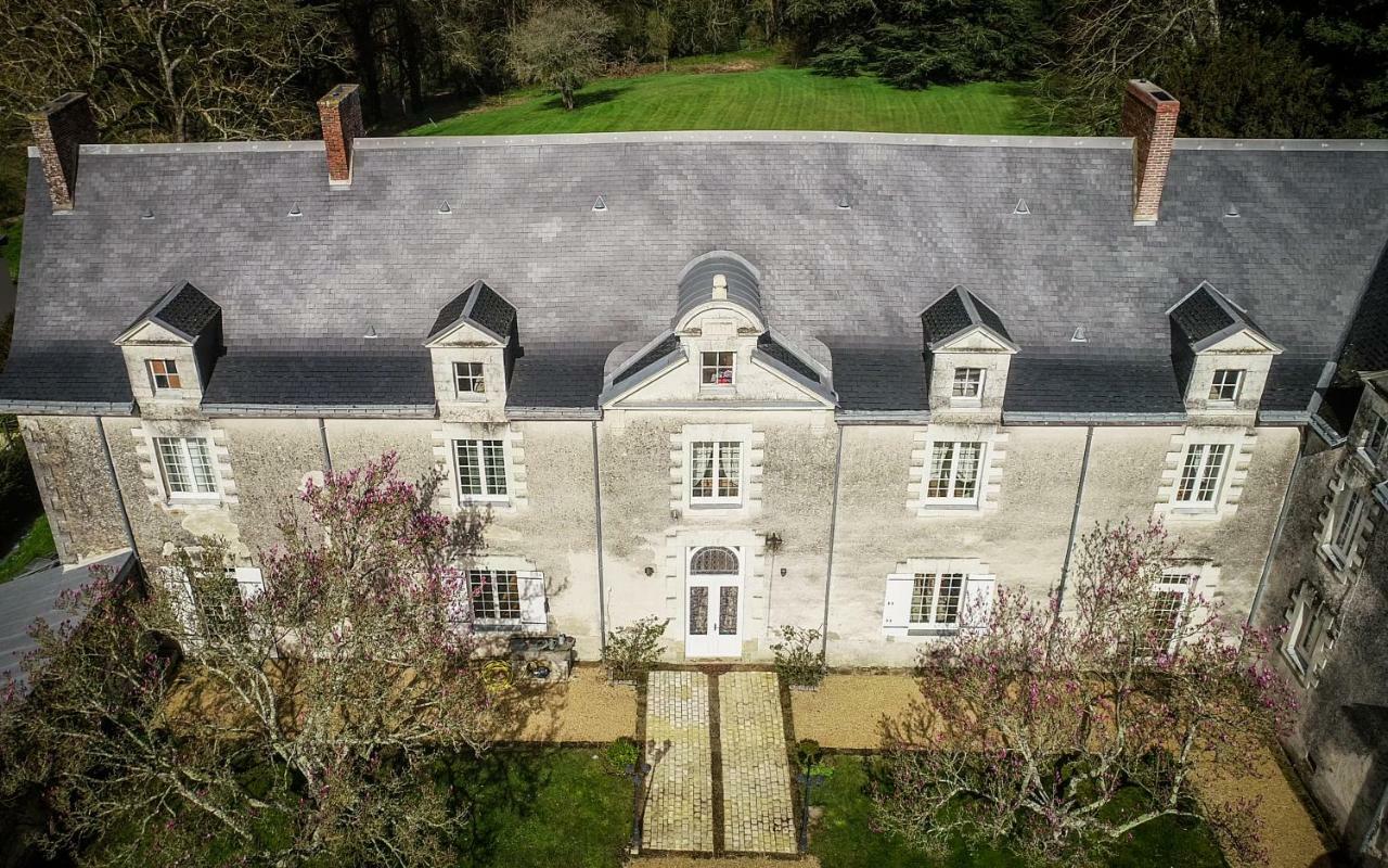 Chateau De La Grand'Cour Grandchamp-des-Fontaines Exteriör bild